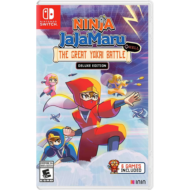 Ninja JaJaMaru: The Great Yokai Battle + Hell - Deluxe Edition [английская версия], Nintendo Switch