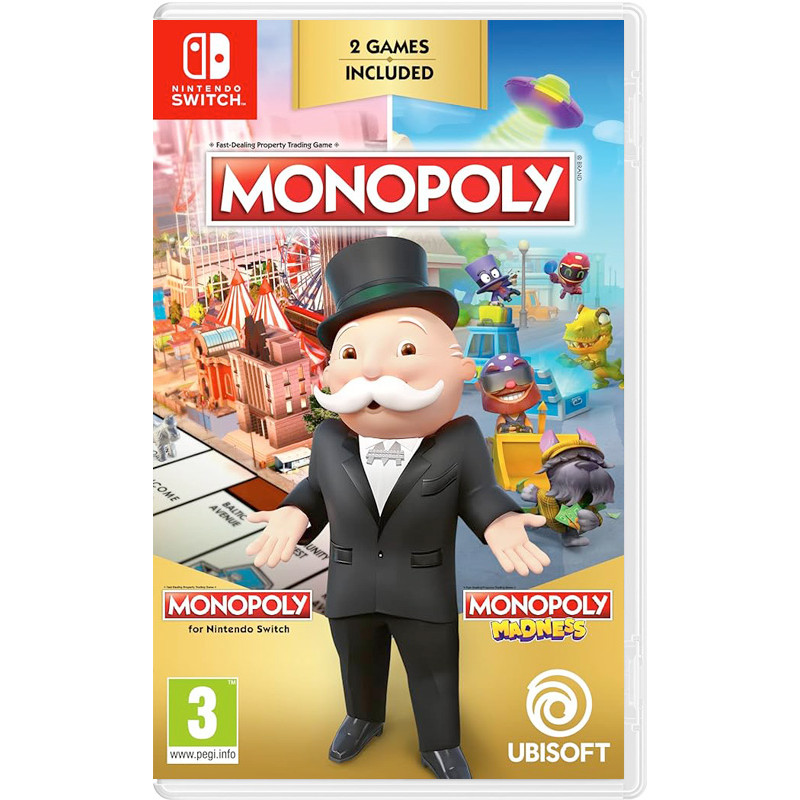 Monopoly + Monopoly Madness [русские субтитры] Nintendo Switch