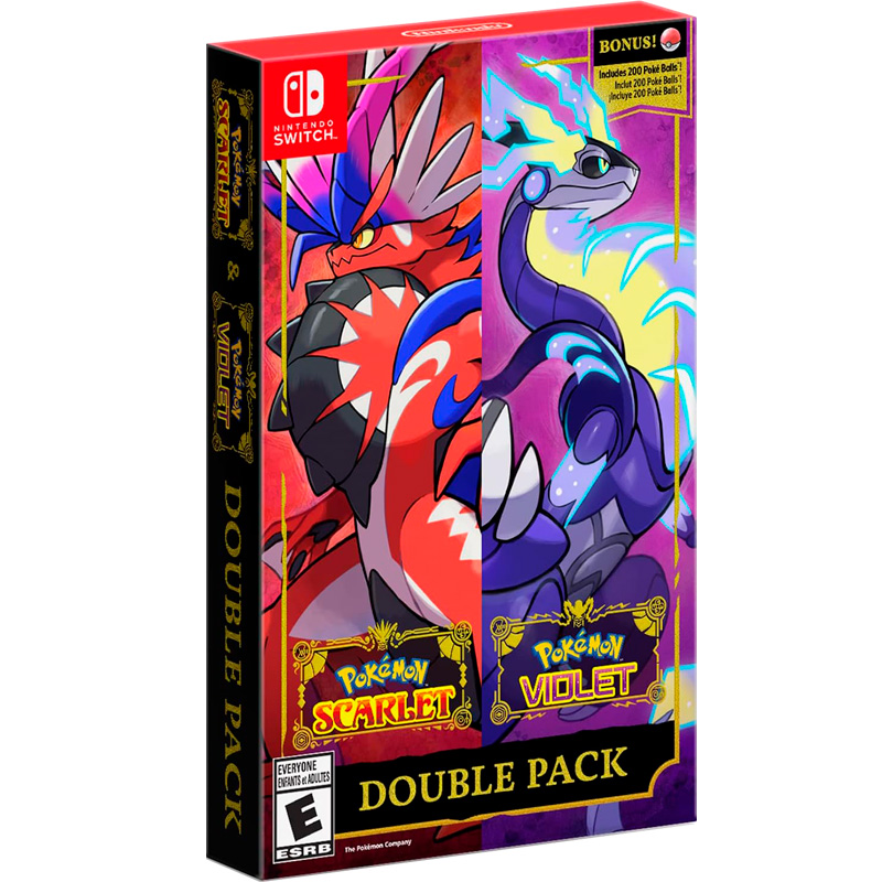 Pokemon Scarlet & Pokemon Violet Dual Pack Steelbook Edition [английская версия] Nintendo Switch