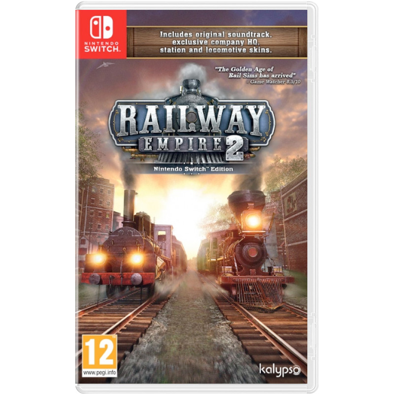 Railway Empire 2 - Deluxe Edition [русская версия] Nintendo Switch