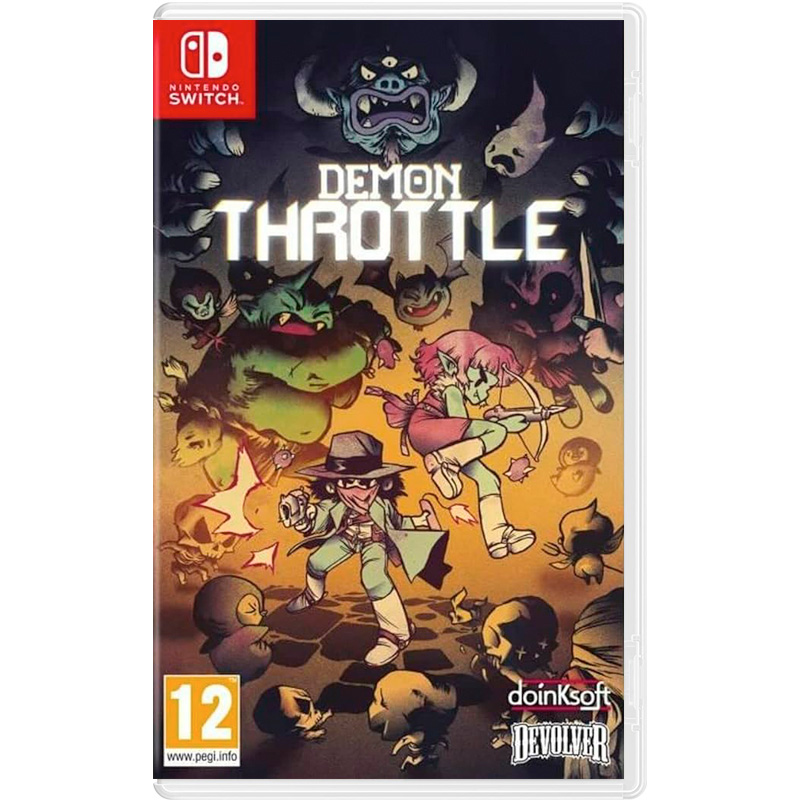 Demon Throttle [русские субтитры] Nintendo Switch