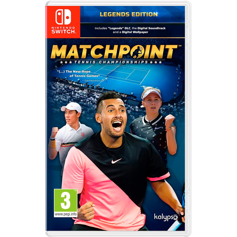 Matchpoint Tennis Championship - Legend Edition [английская версия] Nintendo Switch