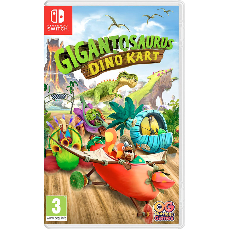 Gigantosaurus: Dino Kart [английская версия], Nintendo Switch