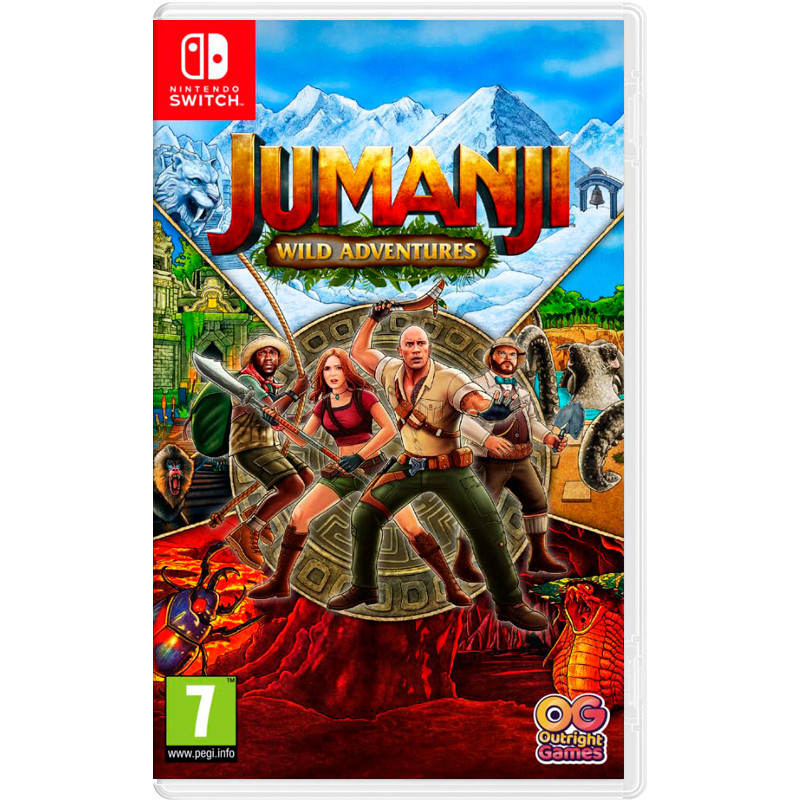 Jumanji: Wild Adventures [английская версия], Nintendo Switch
