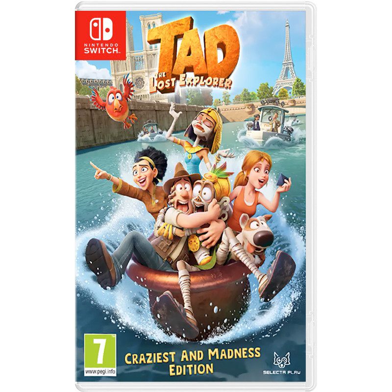 Tad the Lost Explorer - Craziest and Madness Edition [английская версия], Nintendo Switch