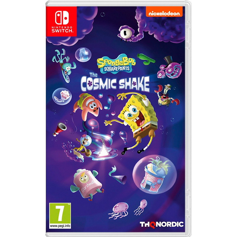 SpongeBob SquarePants: The Cosmic Shake [русские субтитры] Nintendo Switch