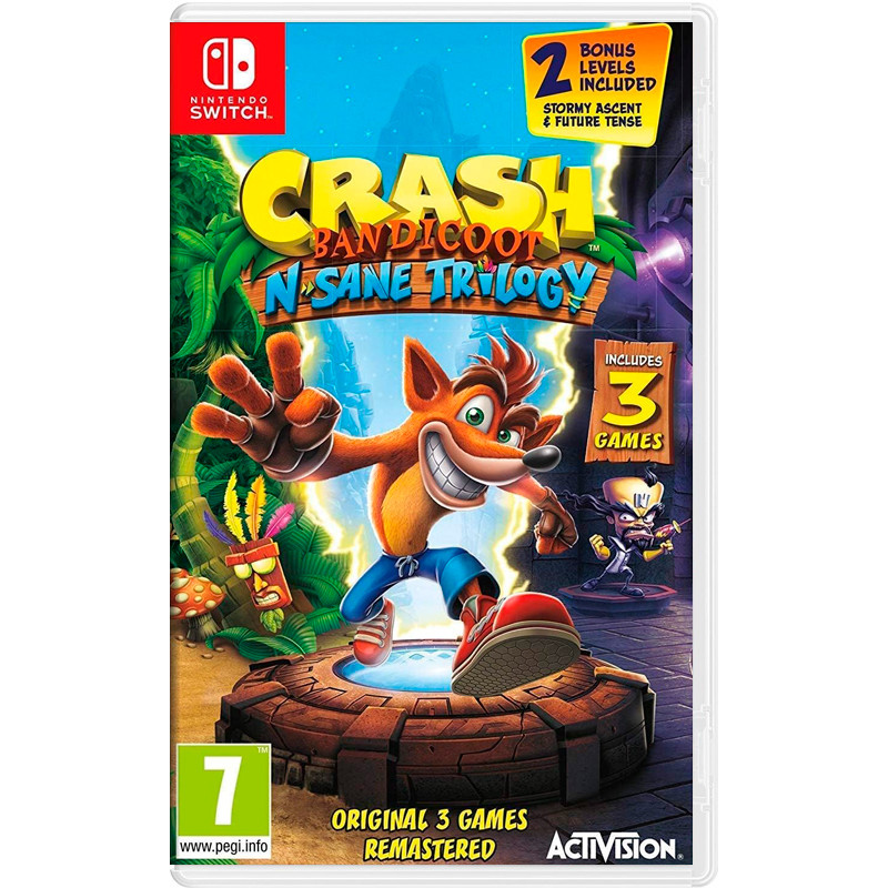 Crash Bandicoot N'sane Trilogy [английская версия] Nintendo Switch