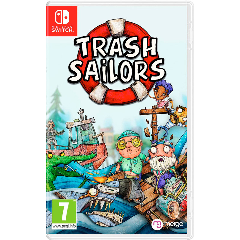Trash Sailors [русские субтитры], Nintendo Switch