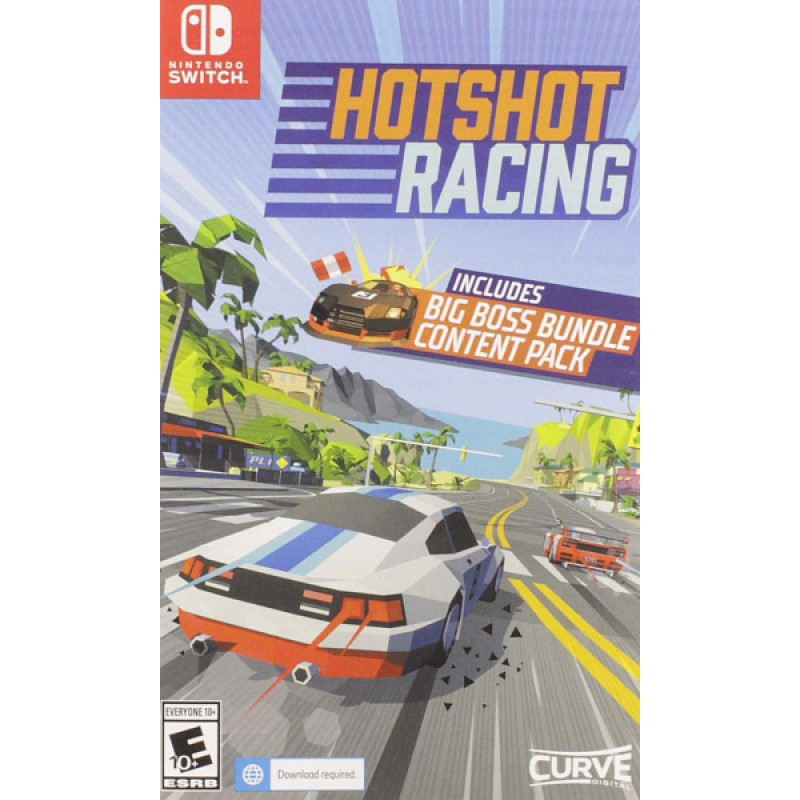 Hotshot Racing (код загрузки) [русские субтитры] Nintendo Switch