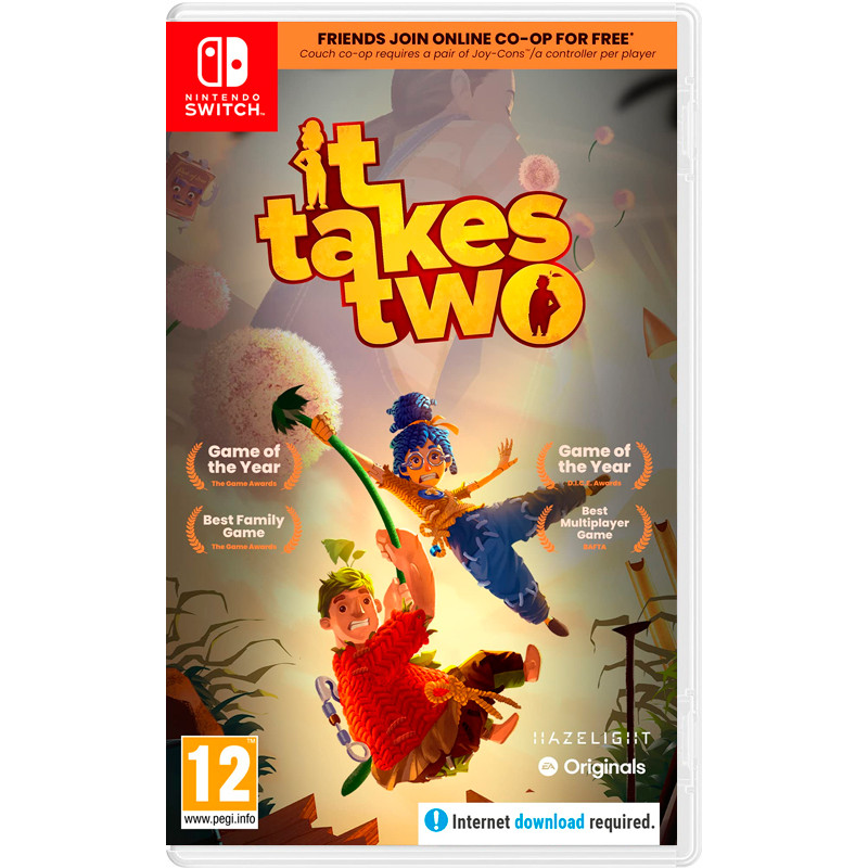 It Takes Two [русские субтитры] Nintendo Switch